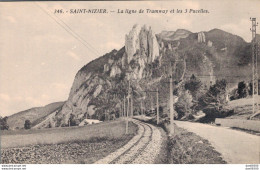 38 SAINT NIZIER LA LIGNE DE TRAMWAY ET LES 3 PUCELLES - Autres & Non Classés