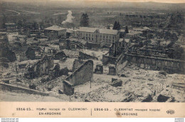 55 HOPITAL RESCAPE DE CLERMONT EN ARGONNE - Guerre 1914-18