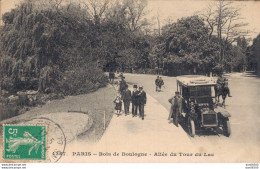 75 PARIS BOIS DE BOULOGNE ALLEE DU TOUR DU LAC - Parcs, Jardins