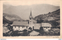 73 LES AVANCHERS L'EGLISE ET LA MAIRIE - Autres & Non Classés