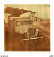 PHOTO 8.5 X 8 CMS CAMION CITROEN - Automobiles