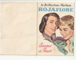 Calendrier Petit Format 1959 - Brillantine - Parfum ROJAFLORE - Bouquet De Fleurs - Klein Formaat: 1941-60