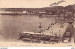 83 TOULON PANORAMA DES QUAIS - Toulon