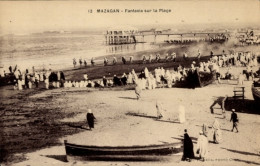 CPA Mazagan Algerien, Fantasia On The Beach - Sonstige & Ohne Zuordnung