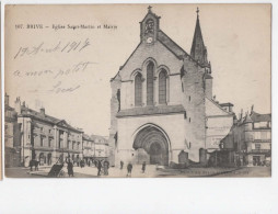 AJC - Brive - Eglise Saint Martin Et Mairie - Brive La Gaillarde