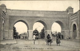 CPA Tunis, Tunesien, Die Porte De Bab-Bou-Saadoun - Tunisia