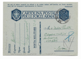 DA PM 79 ( CORSICA ) A LUCCA - 30.12.1942. - Military Mail (PM)