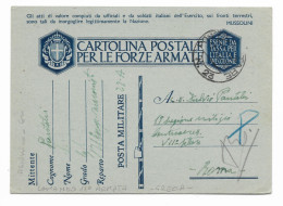 DA PM 79 ( CORSICA ) A LUCCA - 30.12.1942. - Poste Militaire (PM)