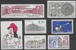 FRANCE N°2285,2286,2287,2288,2289,2290 Et 2291 **  Neufs Sans Charnière Luxe MNH - Ongebruikt