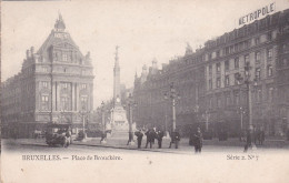 Bruxelles - Place De Brouckère - Monuments, édifices