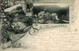CPA Schüttersmühle Pottenstein Oberfranken, Frau Förster Graser, Gasthaus - Autres & Non Classés