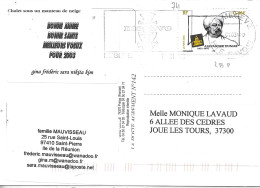 HAUTE SAVOIE 74  - MEGEVE  - MEGEVE - TIMBRE N° 3535 - ALEXANDRE DUMAS -  TARIF DU 1 1 02 - SEUL SUR LETTRE - - Mechanical Postmarks (Advertisement)