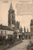 N°4186 W -cpa Saint Pierre Sous Vezelay -façade De L'église- - Autres & Non Classés