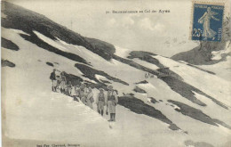 Reconnaissance Au Col Des Ayes Chasseurs Alpins RV - Autres & Non Classés