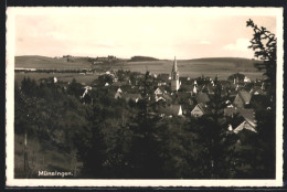 AK Münsingen, Generalansicht Mit Der Kirche Im Stadtzentrum  - Münsingen