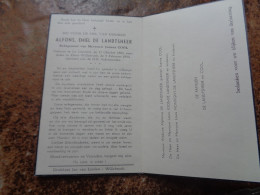 Doodsprentje/Bidprentje   ALFONS EMIEL DE LANDTSHEER   La Louvière 1882-1953 Kl.Willebroek (Echtg J. COOL) - Religion & Esotérisme