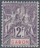 GABON Groupe N°31 * Neuf Trace De  Charnière MH - Neufs