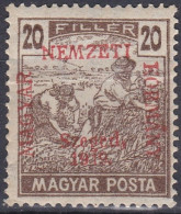 Hongrie Szeged 1919 Mi 33 Moissonneurs  Cote 65 € (A15) - Szeged