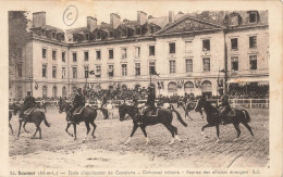 SAUMUR : REPRISE DES OFFICIERS ETRANGERS - Saumur