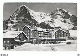 K1.  SCHEIDEGG:  MIT  EIGER  UND  MONCH  -  PHOTO  -  NACH  DEUTSCHLAND  -  KLEINFORMAT - Hotels & Gaststätten