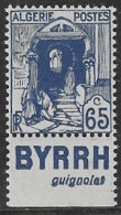 ALGERIE N°137a ** Avec  Pub BYRRH Guignolet Neuf Sans Charnière MNH Luxe - Unused Stamps