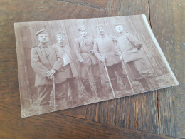 ERSTER WELTKRIEG - OFFIZIER Mit SOLDATEN In POSE - 1.BATL.INF.RGT 451 - 1917 - Nach ELTVILLE - Guerre, Militaire