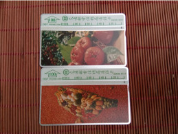 Landis & Gyr 2 Phonecards  272D+301 F  USED   Rare - Taiwan (Formose)