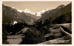 Wilderswil - Hotel Schönbühl Und Kurhaus Wilderswil (3089) * Karte Von 1940 * 1992 - Wilderswil