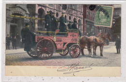 New York. Hose Cart, Fire Department. * - Other & Unclassified