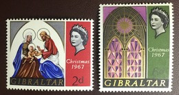 Gibraltar 1967 Christmas MNH - Gibilterra