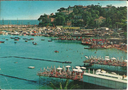 Rapallo (Genova) Stabilimenti Balneari, Spiaggia E Pontili - Genova (Genoa)