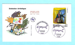 Abstraction, Gérard Garouste, Fdc 4244 - Moderne