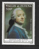 Wallis & Futuna Islands 1988 De La Tour Self Portrait 500 Fr Airmail Single MNH - Nuevos