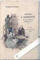 75 Paris IX, Rue Lafayette, Passage Choiseul Changement D'adresse, ,Librairie  A. Roquette, Illustrateur, D09.117 - Paris (09)