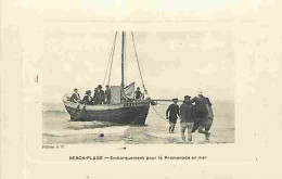 62 - Berck Plage - Embarquement Pour La Promenade En Mer - Animé - Ecrite En 1916 - CPA - Voir Scans Recto-Verso - Berck