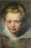 Art - Peinture - Rubens - Portrait D'enfant - Liechtenstein Galerie - CPSM Format CPA - Voir Scans Recto-Verso - Paintings