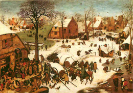 Art - Peinture - Pierre Bruegel L'Ancien - Le Dénombrement De Bethléem - Musées Royaux Des Beaux-arts De Belgique De Bru - Paintings