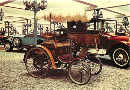 Automobiles - Benz 2 Places Type Vélo Avec Parasol 1896 - CPM - Voir Scans Recto-Verso - Voitures De Tourisme