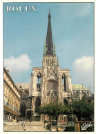 76 - Rouen - Façade Sud Du Transept De La Cathédrale - Flamme Postale De Pont L'Eveque - CPM - Voir Scans Recto-Verso - Rouen