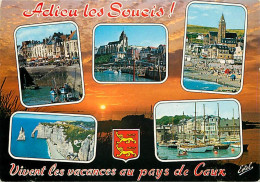 76 - Seine Maritime - Le Pays De Caux - Multivues - Blasons - Carte Neuve - CPM - Voir Scans Recto-Verso - Other & Unclassified