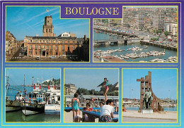 62 - Boulogne Sur Mer - Multivues - Femme En Maillot De Bain - CPM - Voir Scans Recto-Verso - Boulogne Sur Mer