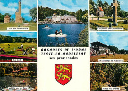 61 - Bagnoles De L'Orne - Multivues - Blasons - Golf - Carte Neuve - CPM - Voir Scans Recto-Verso - Bagnoles De L'Orne