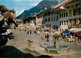 Suisse - FR Fribourg - Gruyères - La Rue Principale - Fontaine - CPM - Carte Neuve - Voir Scans Recto-Verso - Andere & Zonder Classificatie