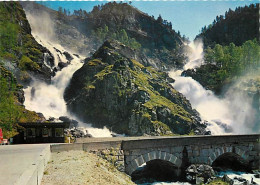 Norvège - Latefoss, Odda, Hardanger - Norge - Norway - CPM - Voir Scans Recto-Verso - Norway