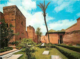 Maroc - Marrakech - Les Tombeaux Saadiens Et Les Jardins - CPM - Voir Scans Recto-Verso - Marrakesh