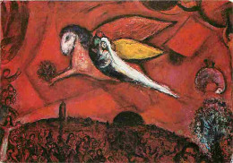 Art - Peinture - Marc Chagall - Message Biblique - Le Cantique Des Cantiques - Carte Neuve - CPM - Voir Scans Recto-Vers - Paintings