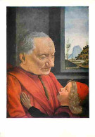 Art - Peinture - Ghirlandajo - Portrait D'un Vieillard Et De Son Petit Fils - CPM - Voir Scans Recto-Verso - Paintings