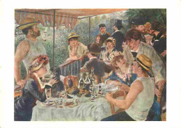 Art - Peinture - Pierre Auguste Renoir - Le Déjeuner Des Canotiers - CPM - Voir Scans Recto-Verso - Paintings