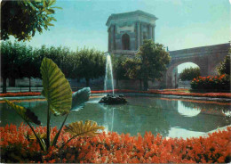 34 - Montpellier - Jardin Du Peyrou - Château D'Eau - Fleurs - CPM - Carte Neuve - Voir Scans Recto-Verso - Montpellier