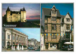 49 - Saumur - Multivues - Maisons à Pans De Bois - Automobiles - Carte Neuve - CPM - Voir Scans Recto-Verso - Saumur